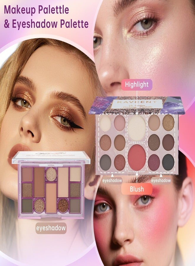 KAVCENT Makeup Kit for Women Teens Full Kit Makeup Set for Teenagers Eyeshadow Palette Foundation Makeup Kits for Teen Girls Makeup Gift Sets for Women Christmas Teens - Image 3